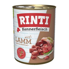 Rinti Dog Kennerfleisch konzerva jehně 800g