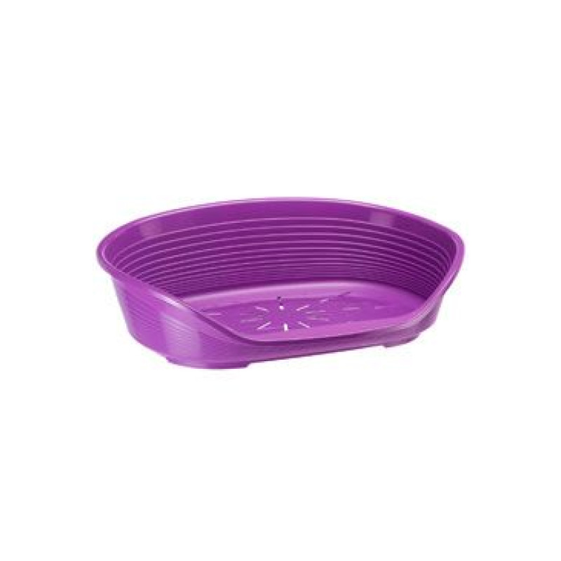 Pelech plast SIESTA DLX 8 fialový 82x59,5x25cm FP