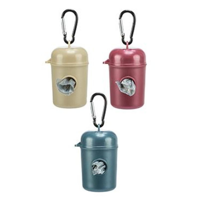 Pouzdro plast + sáčky na psí exkrement 2x20ks TR