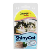 Gimpet ShinyCat Kitten konz. kuře 2x70g