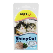 Gimpet ShinyCat Kitten konz. kuře 2x70g