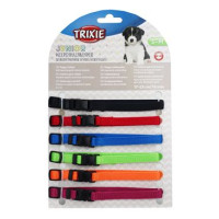 Obojek nylon pro štěňata rozez.S-M 17-25cm/10mm 6ks TR