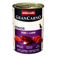 Animonda pes GRANCARNO konz. Senior hovězí/jehněčí400g