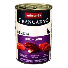Animonda pes GRANCARNO konz. Senior hovězí/jehněčí400g