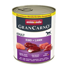 Animonda pes GRANCARNO konz. Adult hovězí/jehněčí 800g