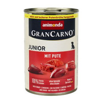 Animonda pes GRANCARNO konz. Junior krůtí maso 400g