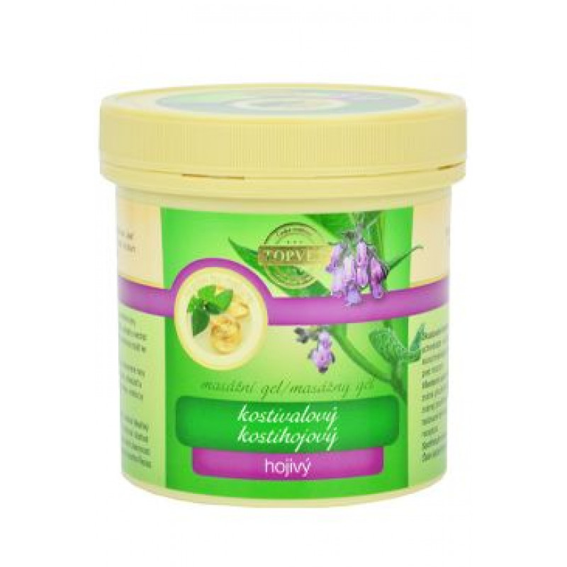 Kostivalový gel masážní TOPVET  250ml