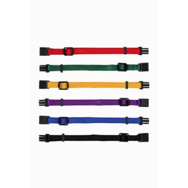 Obojek nylon pro štěňata rozez.M-L 22-35cm/10mm 6ks TR