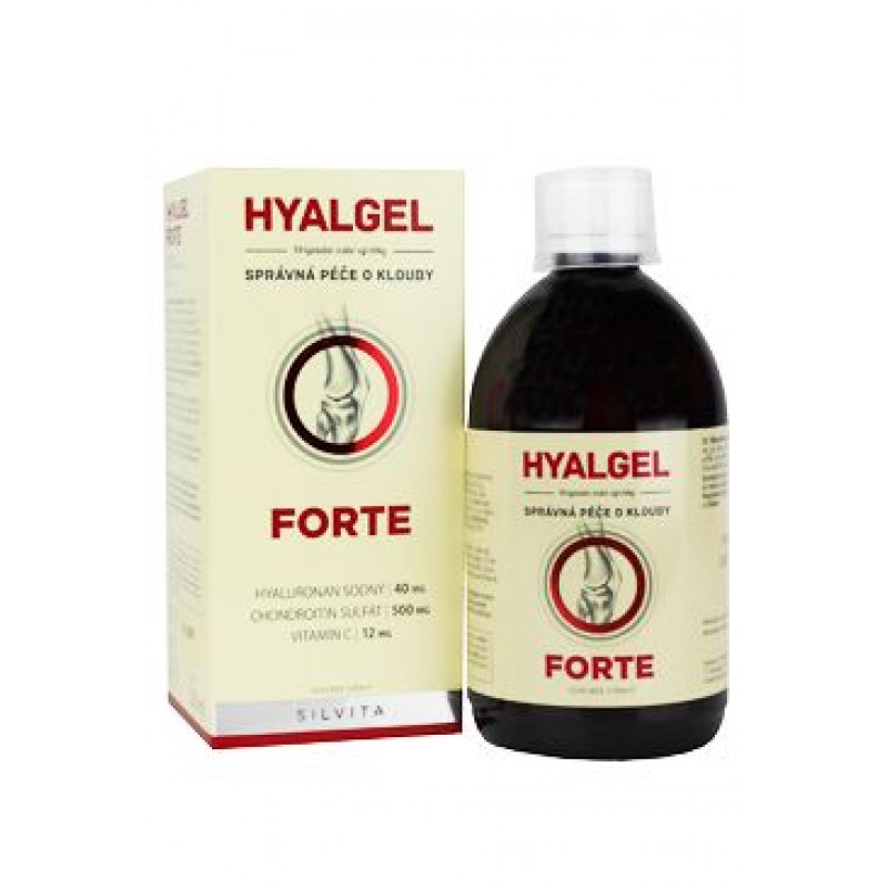 Hyalgel Forte na klouby pomeranč 500ml