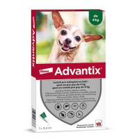 Advantix Spot On 1x0,4ml pro psy do 4kg  (1 pipeta)