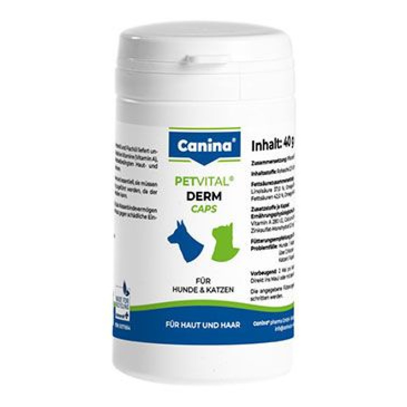 Canina Petvital Derm Caps 100cps