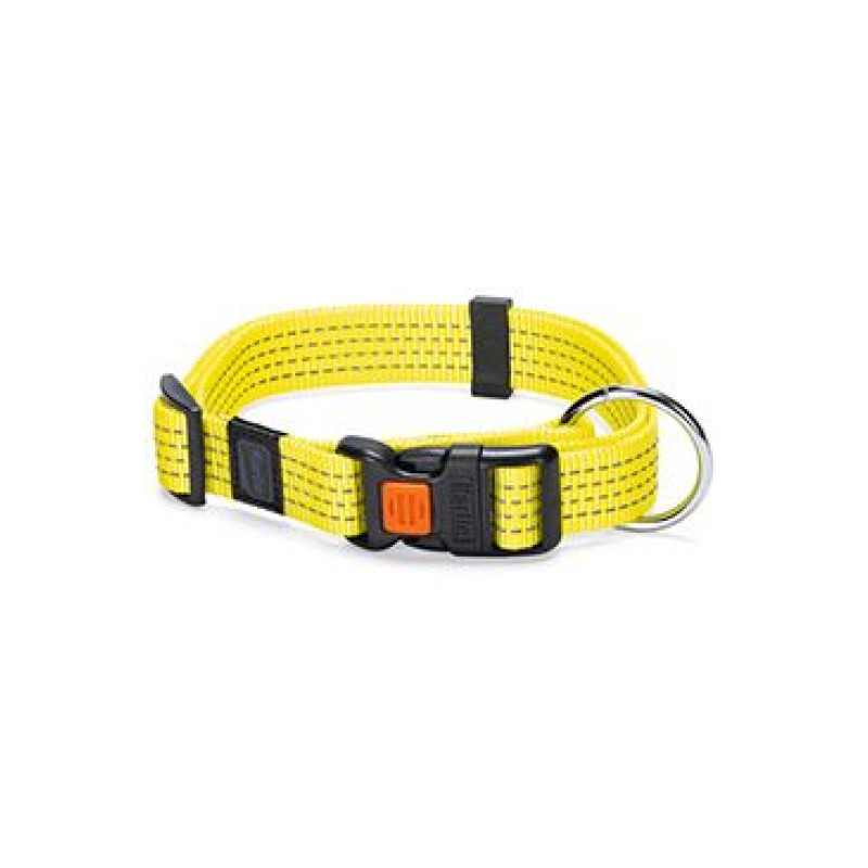 Obojek nylon ART Sportiv reflex 40-55/20 Žlutý KAR