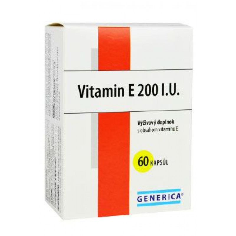Vitamin E 200mg Generica 60cps