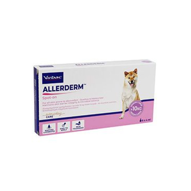 Allerderm Spot on 6x4ml pro psy a kočky nad 10kg