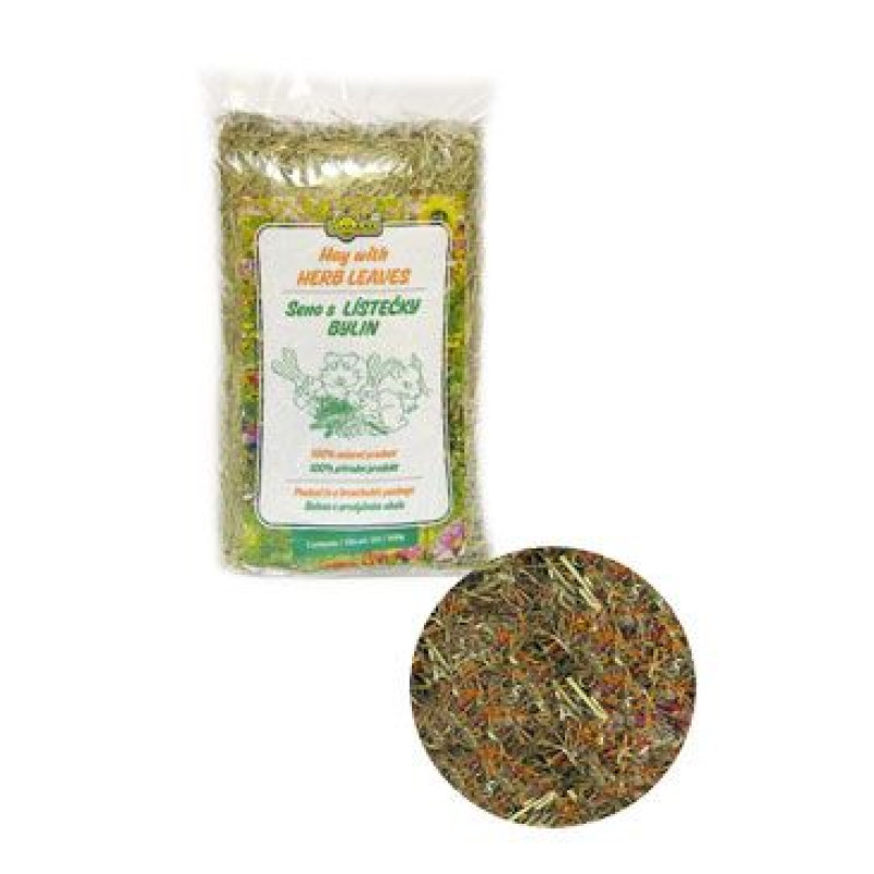 Seno s lístečky bylin LIMARA 15l/500g