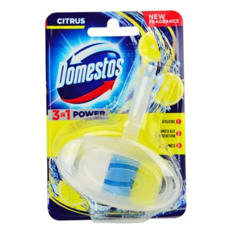 Wc blok Domestos 3v1 Power Citrus 35g