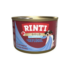 Rinti Dog Gold Junior konzerva drůbež 185g