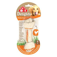 Pochoutka 8in1 Delights Chicken Bone M/1ks