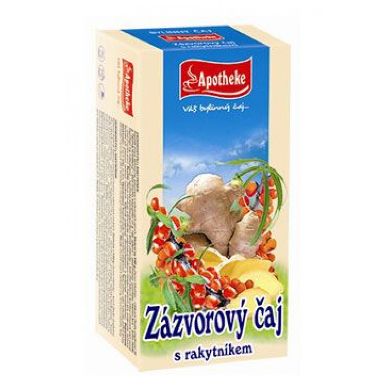 Čaj Apotheke Zázvor a rakytník 20 sacc