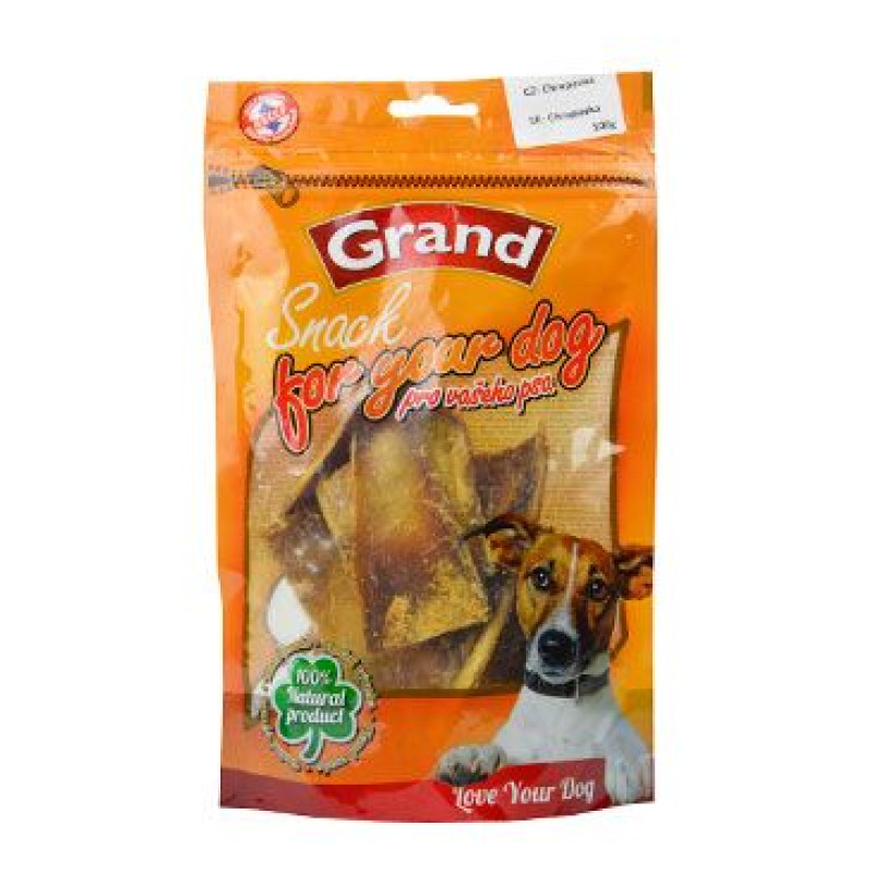 GRAND Dog poch. Suš. Mňamka chrupavka 100g