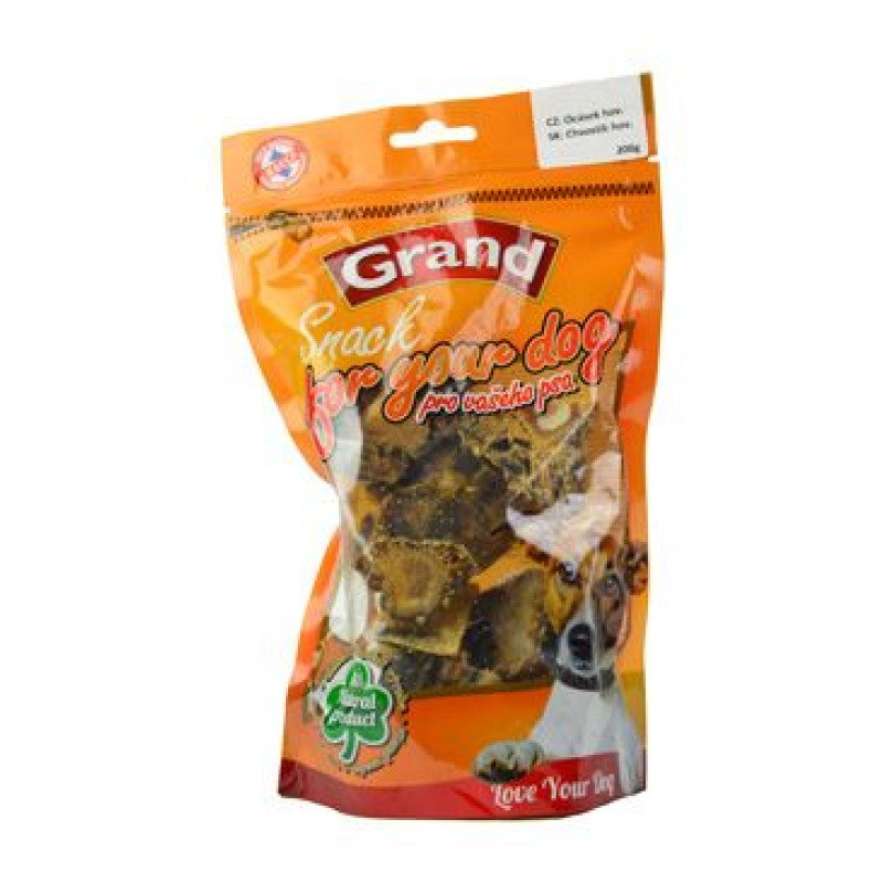 GRAND Dog poch. Suš. Mňamka ocásek řezaný 200g