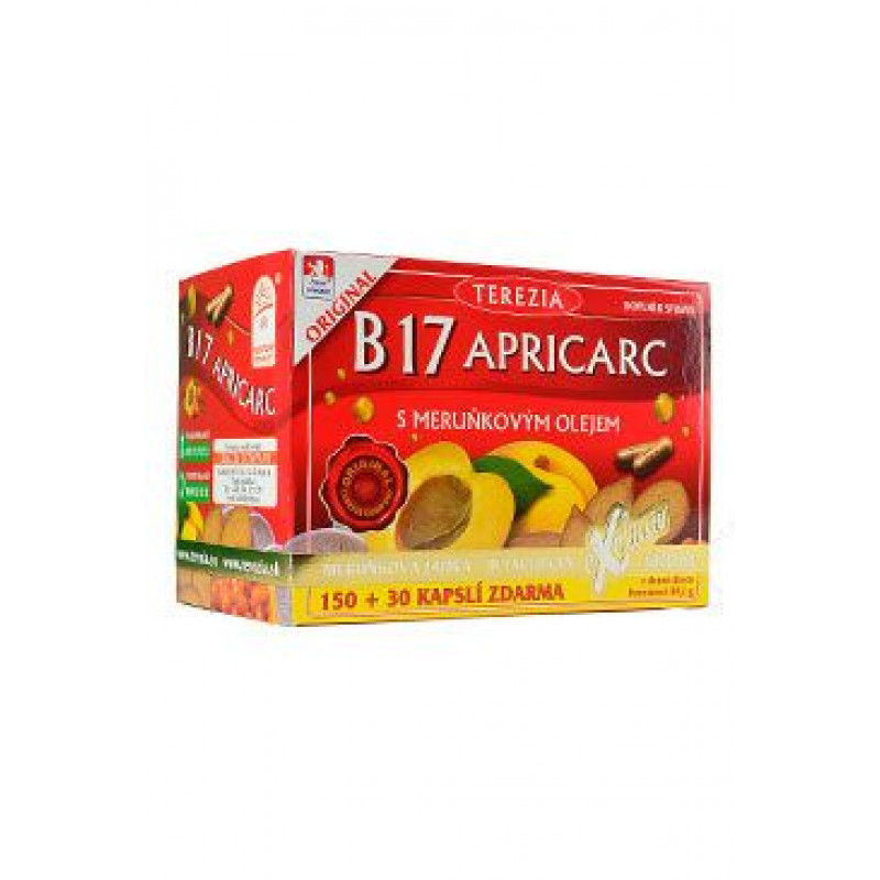 Vitamin B17 APRICARC s meruňkov. olejem 150cps