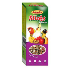 Avicentra tyčinky malý papoušek - ovoce+ořech 2ks