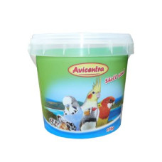 Avicentra písek pro ptáky s mušlemi - 1,5kg kyblík