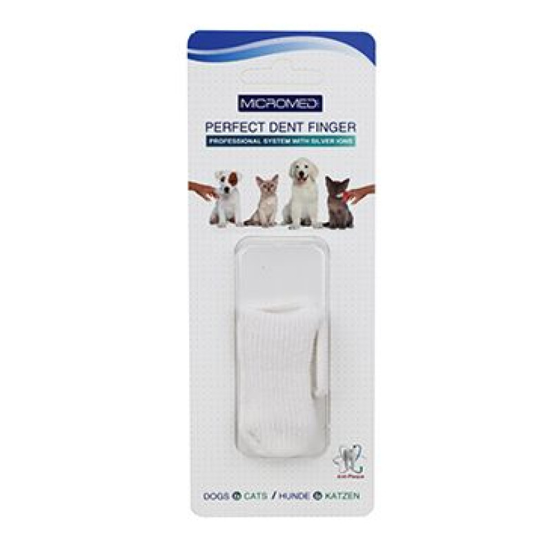 Kartáček zubní MICROMED na prst pes