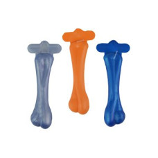 Hračka pes Kost plovací Vanilková malá 8cm SP