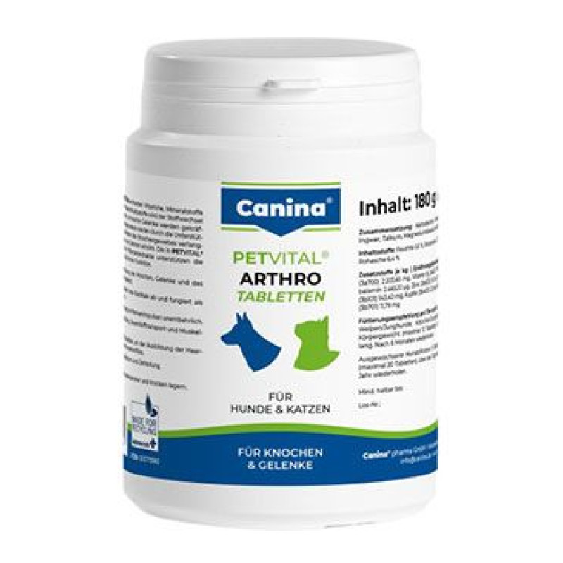 Canina Petvital Arthro Tabs 180tbl