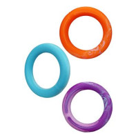 Hračka pes Kruh plovací Vanilk. guma 11cm SP