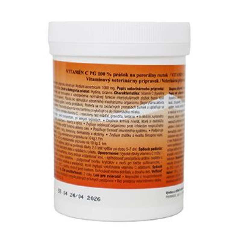 Vitamin C  PG 100% plv sol 250g