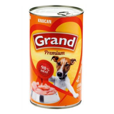 GRAND Dog konz. Premium krocan 1300g