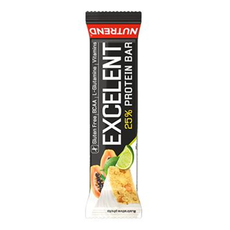 Nutrend Excelent Protein Bar limetka+papája 85g
