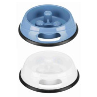 Miska plast proti hltání 0,9l 23cm mix barev TR