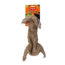 Hračka pes Zajíc pískací 38cm Skinneeez