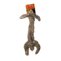 Hračka pes Zajíc pískací 61cm Skinneeez