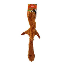 Hračka pes Veverka pískací 61cm Skinneeez