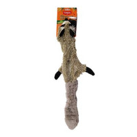Hračka pes Mýval pískací 61cm Skinneeez