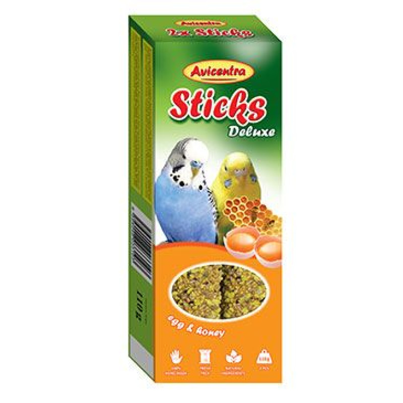 Avicentra tyčinky andulka - vejce+med 2ks