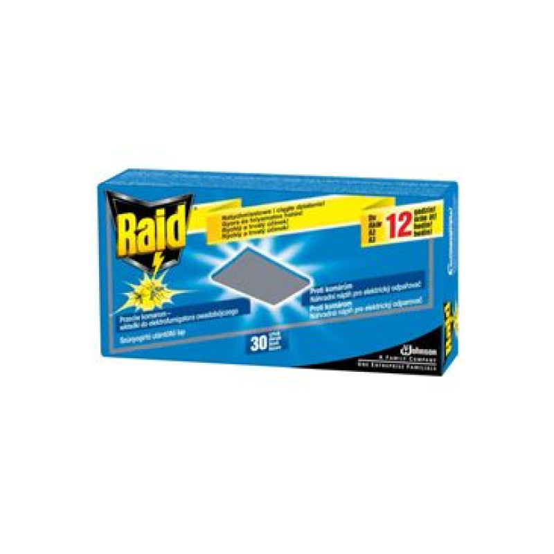 Raid náhradní polštářky do elektr.odpařovače 30ks