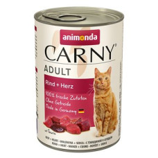 Animonda kočka CARNY konz. Adult hovězí srdce 400g