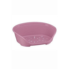 Pelech plast SIESTA DLX 2 růžový 49x36x17,5cm FP