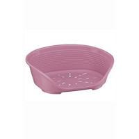 Pelech plast SIESTA DLX 4 růžový 61,5x45x21,5cm FP