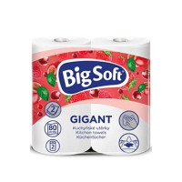 Utěrky kuchyňské papírové Big Soft Gigant 2vrstvé 2ks