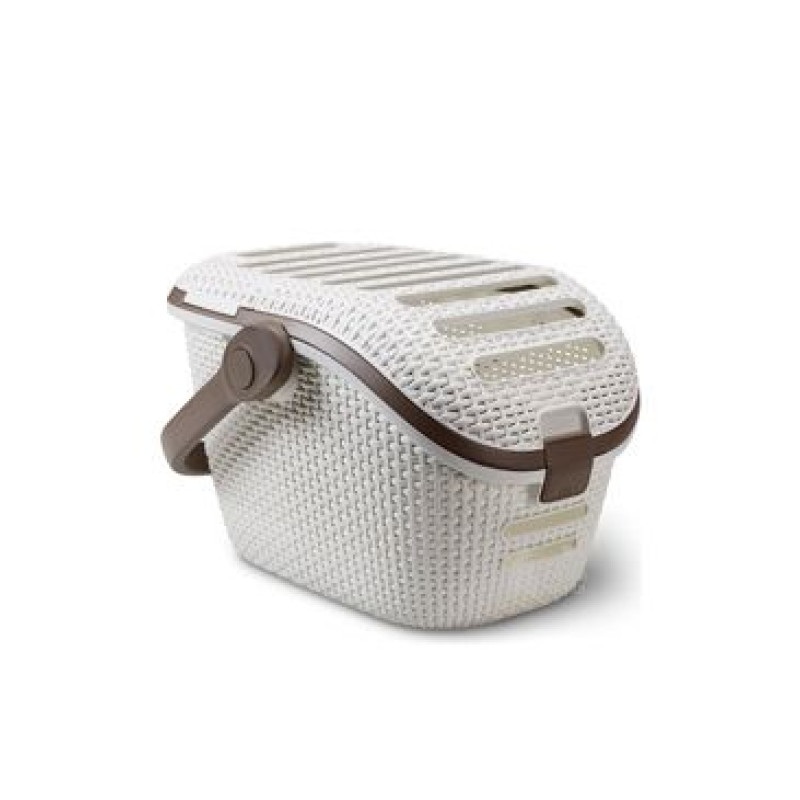 Curver Přepravka Rattan 51x38x33cm mocha
