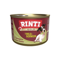 Rinti Dog Gold konzerva divočák 185g
