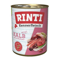 Rinti Dog Kennerfleisch konzerva telecí 800g