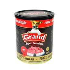 GRAND konz. Superpremium pes hovězí 850g